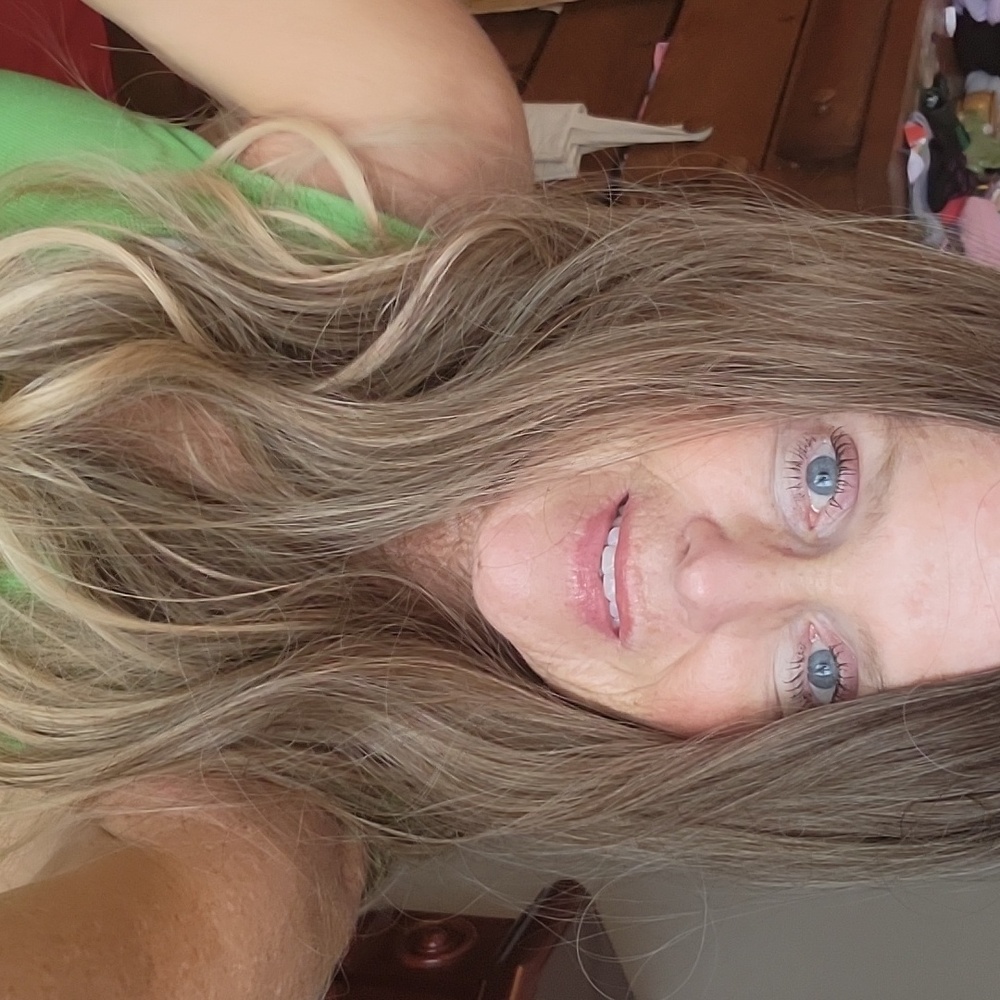 Women's Long Brown Ombre Wig
